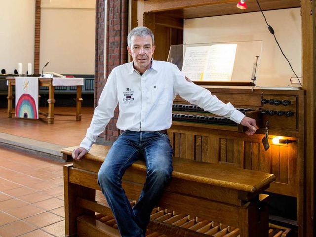 An seiner Arbeit hatte es nie Kritik gegeben: Bernhard Schth, Kirchenorganist  | Foto: Achim Pohl