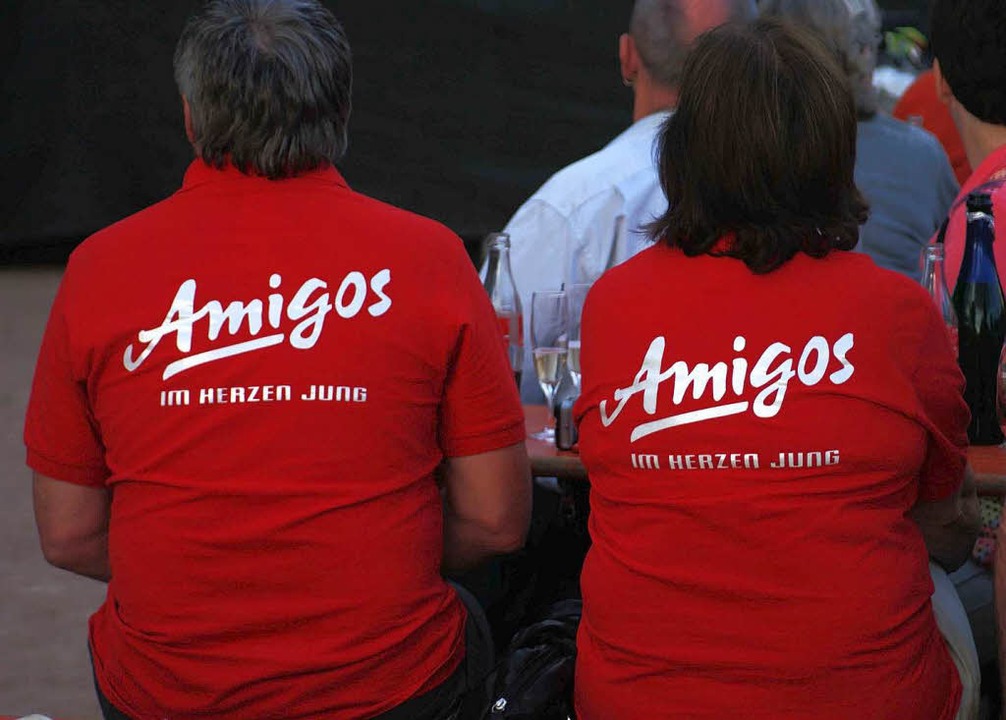 Der Fanclub der &#8222;Amigos&#8220;  | Foto: Christian John