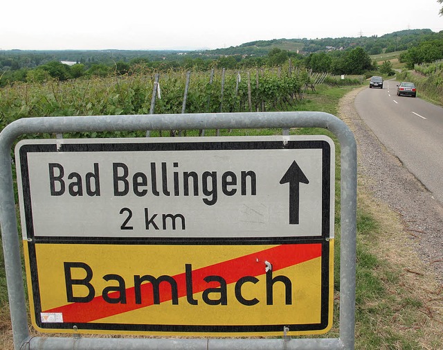 Bellingen Radwegeplanung  | Foto: Jutta Schtz