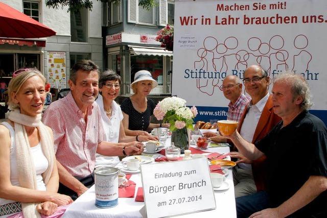 Stiftung Brger fr Lahr wirbt fr ersten Brger-Brunch