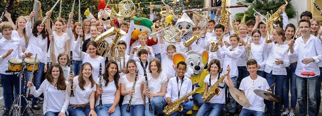 Ihren Spa hatten die jungen Musiker beim Euro-Musique Festival.   | Foto: europa-park