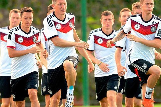 Spielstrategie zum Sieg: Fr die deutsche Elf beginnt die WM