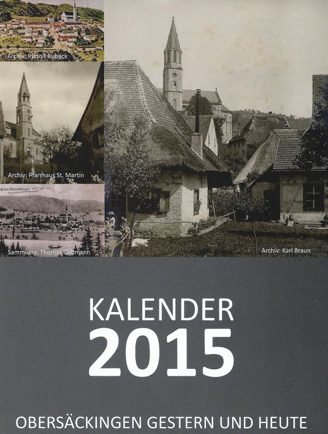 Der Obersckingen-Kalender 2015   | Foto: Richard Kaiser