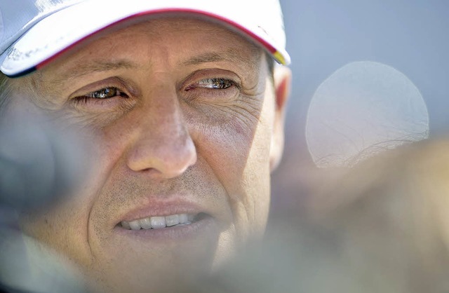 Nhere Angaben ber  Schumachers Gesun...seine Managerin vorerst nicht gemacht.  | Foto: David Ebener