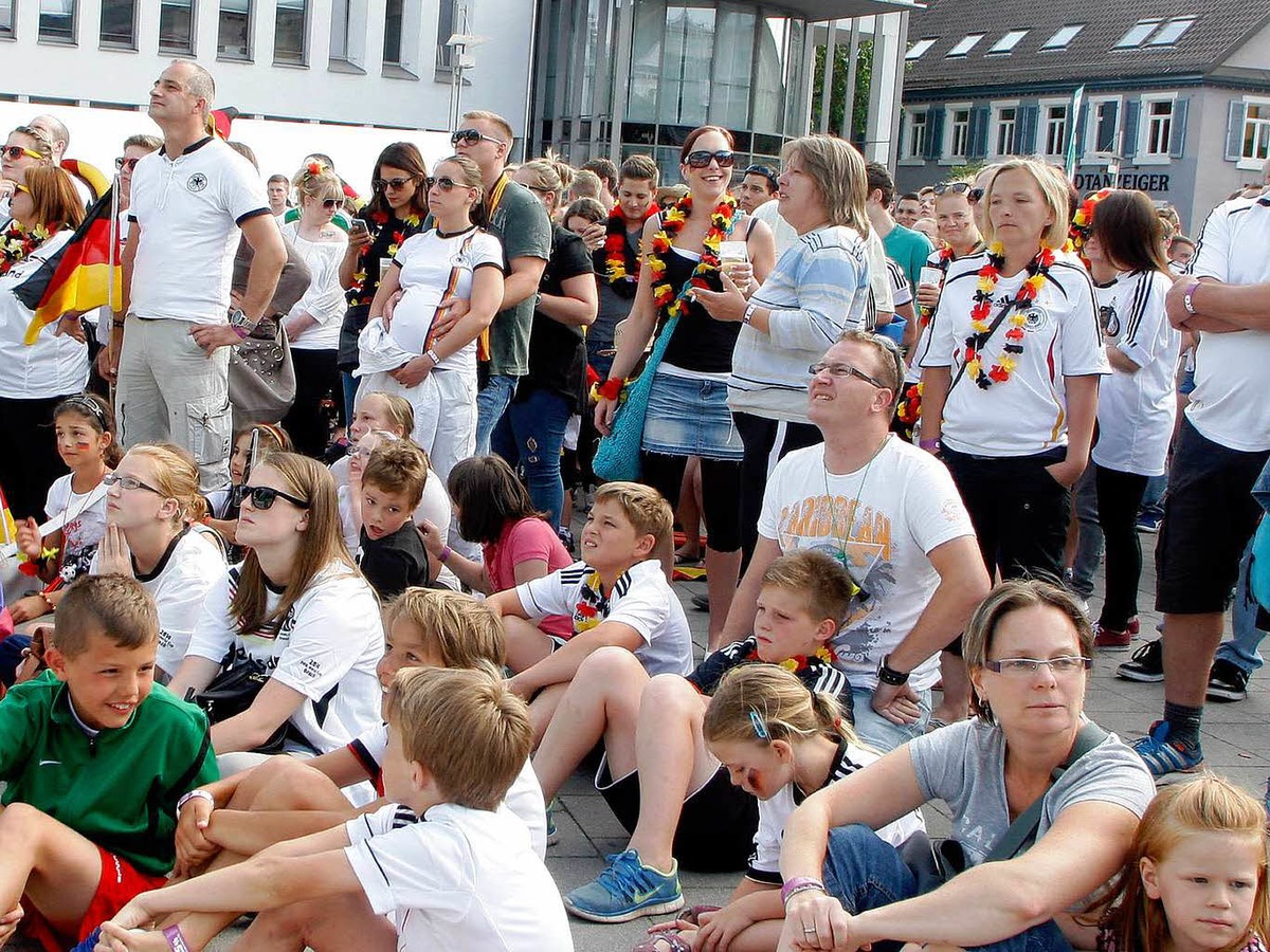 Impressionen vom Fuballabend in Lahr