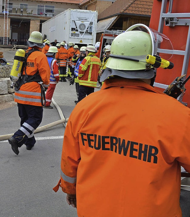 40 Feuerwehrleute im Einsatz in Eisenbach   | Foto: Kamera 24