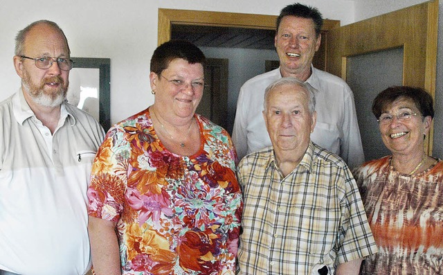 Zur Ehrung fr 40 Aufenthalte in Todtm...stgeberin Hannelore Eckert (von links)  | Foto: Karin Stckl-Steinebrunner