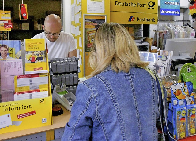 Der Postladen von Heiko Albiez   zieht im Herbst um.   | Foto: langelott