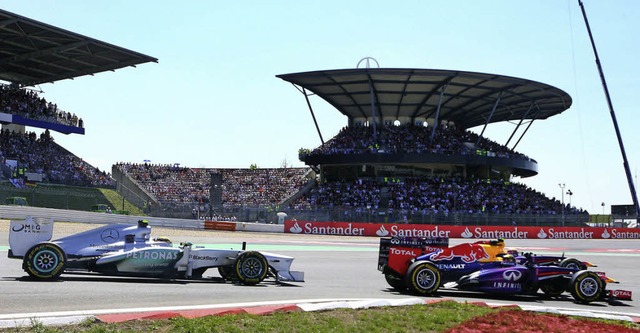 Die  Formel 1 am Nrburgring   | Foto: dpa