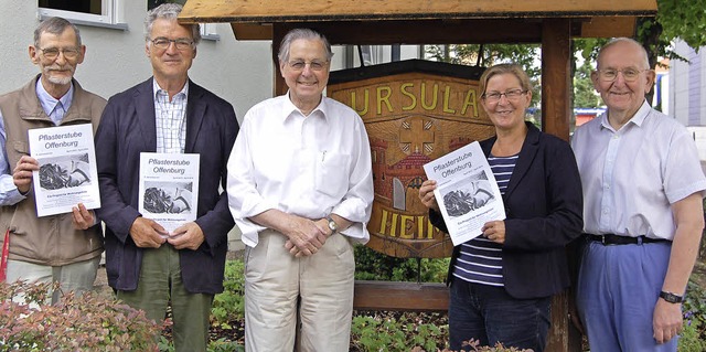 Sie kmmern sich beim Verein Pflasters...und Hannes Schadeberg, Schatzmeister.   | Foto: Barbara Puppe