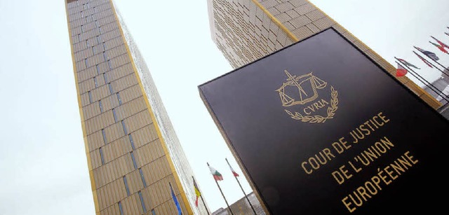 Die beiden Trme des Europischen Gerichtshofs in Luxemburg  | Foto: dpa