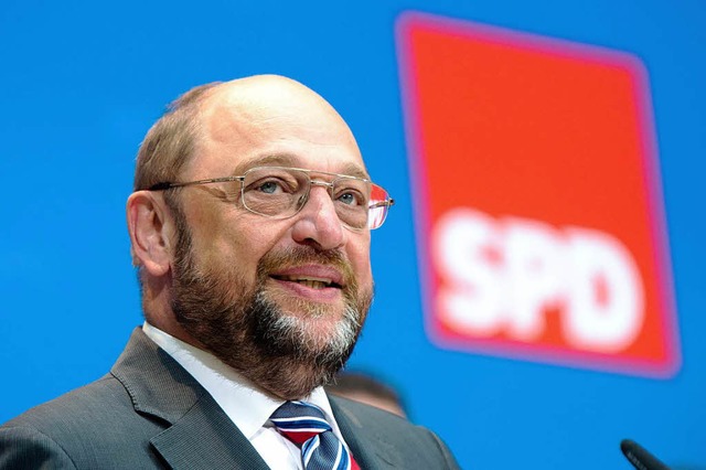 Martin Schulz soll nun  Prsident des ...s werden. So wnscht sich das die SPD:  | Foto: dpa