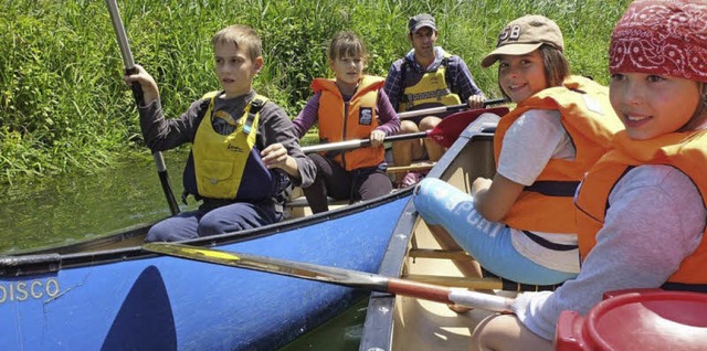 Kanufahren  in den Ferien veranstaltete der Kinder- und Jugendtreff Haslach  | Foto: Willi Kremer-Mosebach