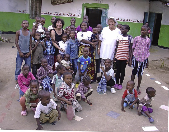 Einige der Kinder in dem Waisenhaus &#8222;Green olive&#8220; in Kenia.   | Foto: privat