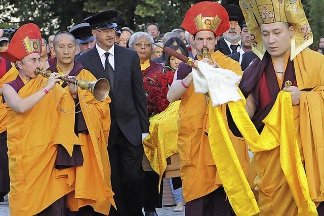 Buddhistische Trauer in Renchen