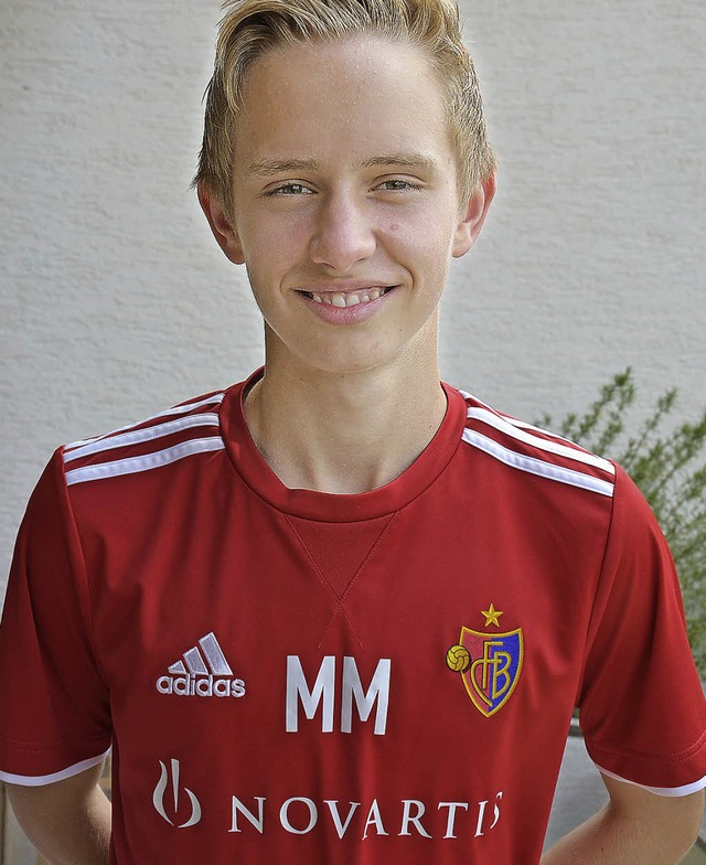 Der Nachwuchsfuballer  Maximilian Mai...11; und braucht dafr viel Disziplin.   | Foto: schopferer