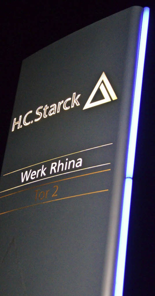 Im Ofentechnikum des Werks Rhina auf d... von Murg   will H.C. Starck zulegen.   | Foto: Dietsche