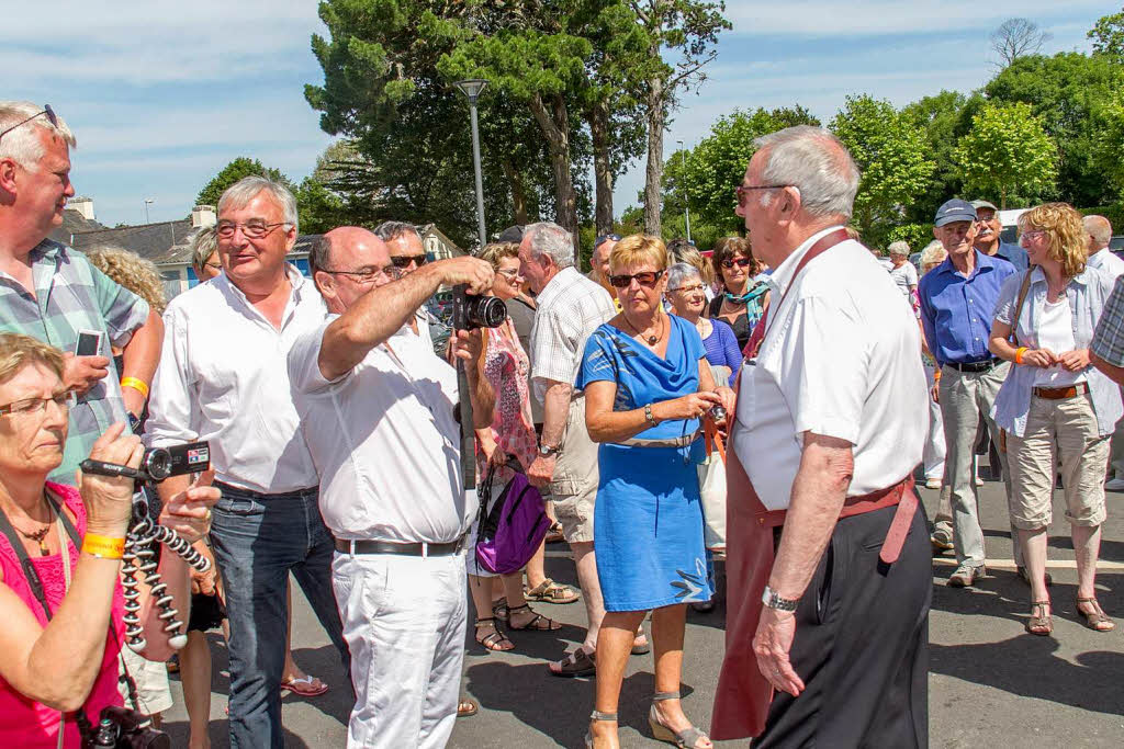 Festakt in der Bretagne  zum 40-jhrigen der Partnerschaft zwischen Combrit und Grafenhausen