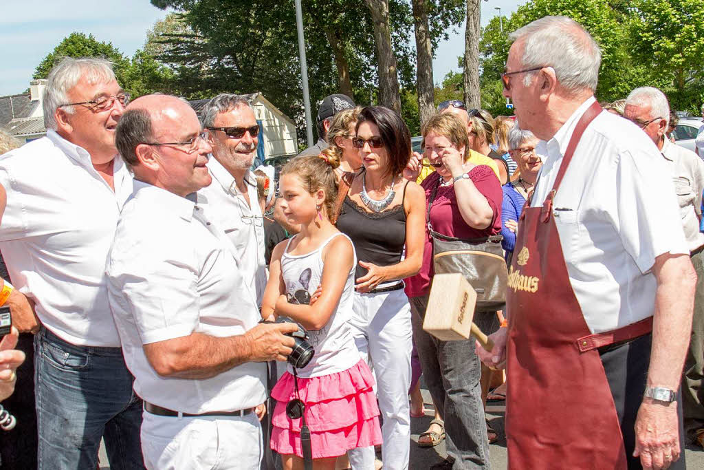 Festakt in der Bretagne  zum 40-jhrigen der Partnerschaft zwischen Combrit und Grafenhausen