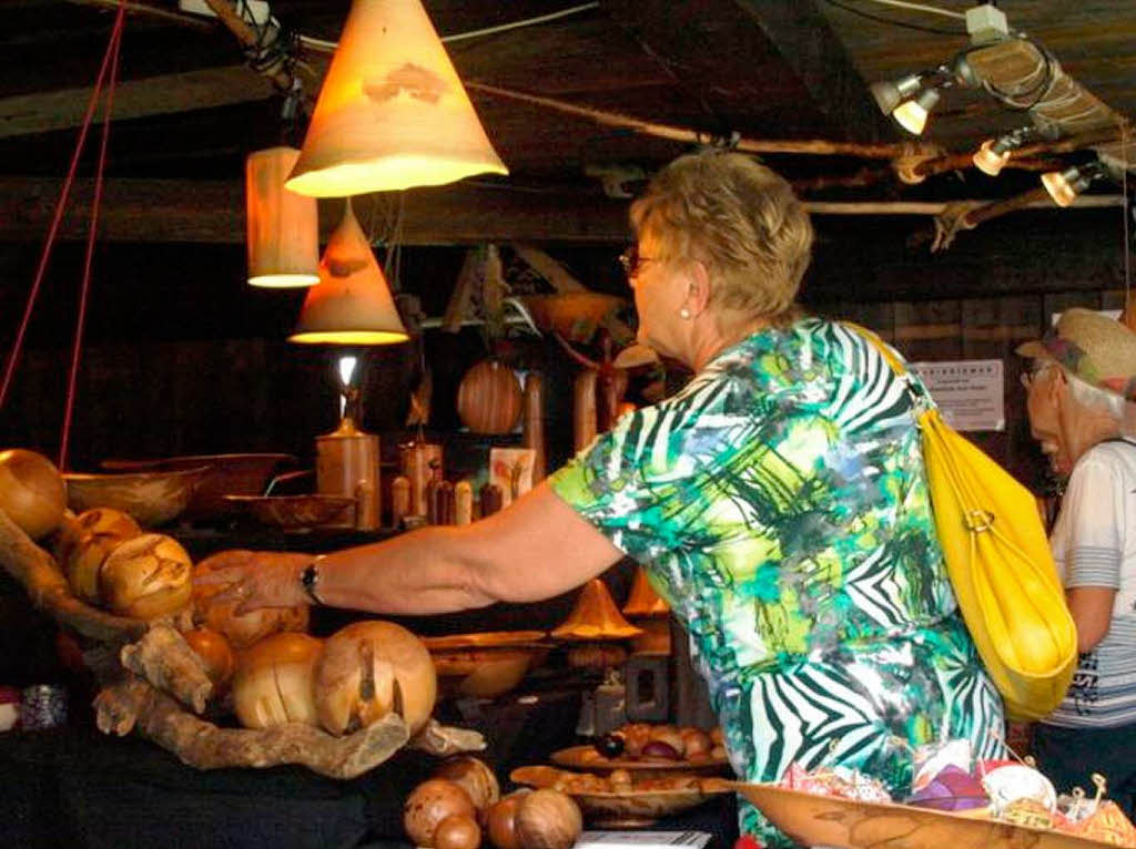 Handwerk und filigrane Kunst gab’s beim Kunststckchen-Markt in Herrischried.