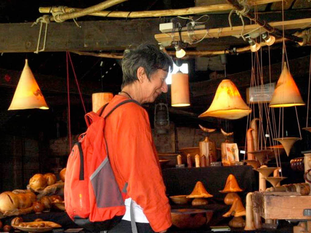 Handwerk und filigrane Kunst gab’s beim Kunststckchen-Markt in Herrischried.