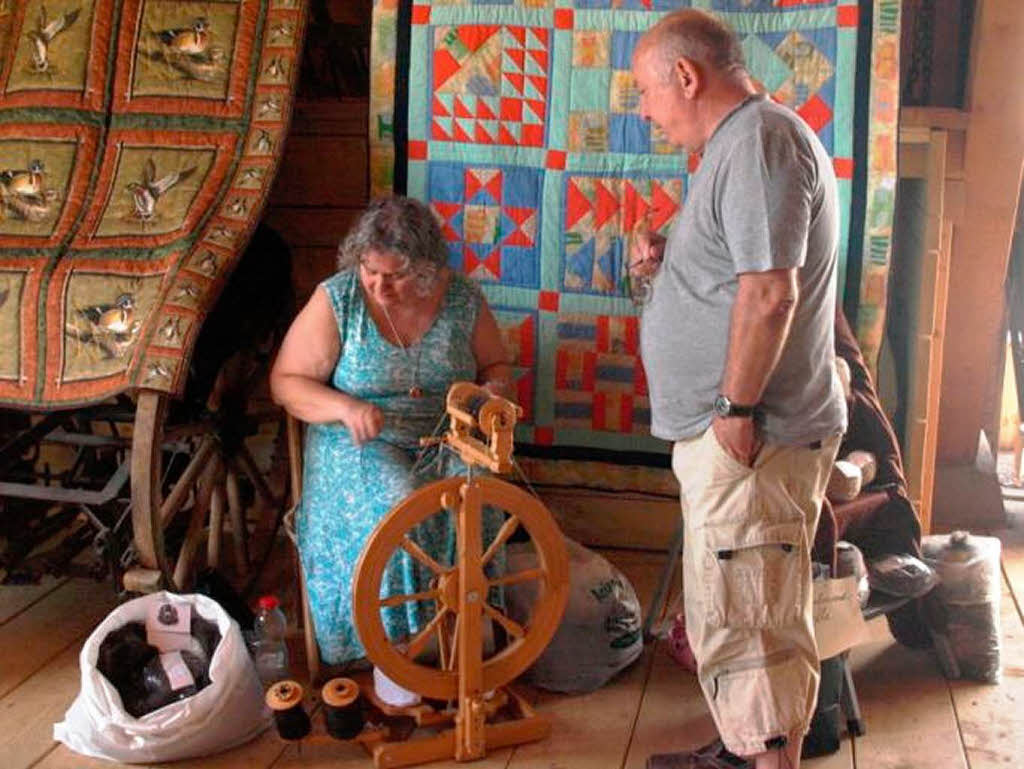 Handwerk und filigrane Kunst gab’s beim Kunststckchen-Markt in Herrischried.