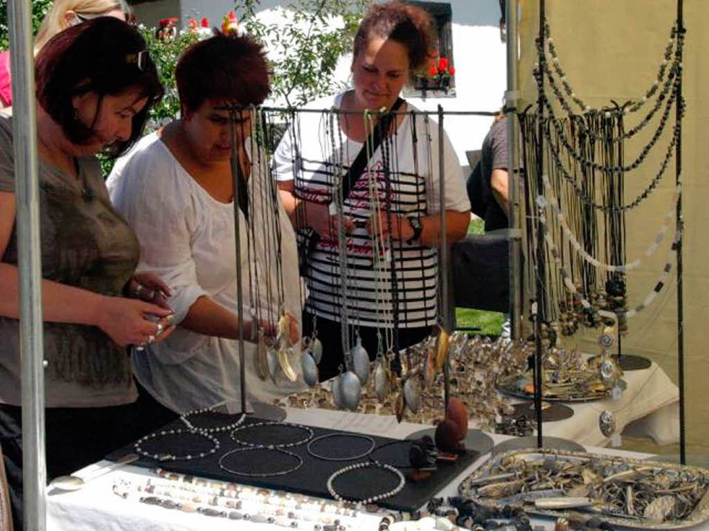 Handwerk und filigrane Kunst gab’s beim Kunststckchen-Markt in Herrischried.