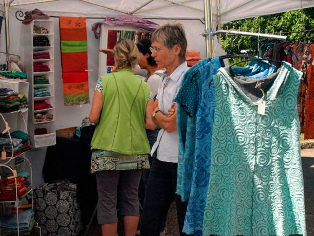 Handwerk und filigrane Kunst gab’s beim Kunststckchen-Markt in Herrischried.