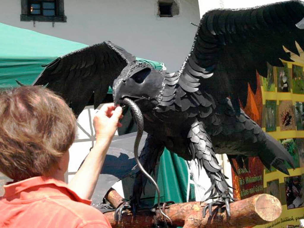 Handwerk und filigrane Kunst gab’s beim Kunststckchen-Markt in Herrischried.