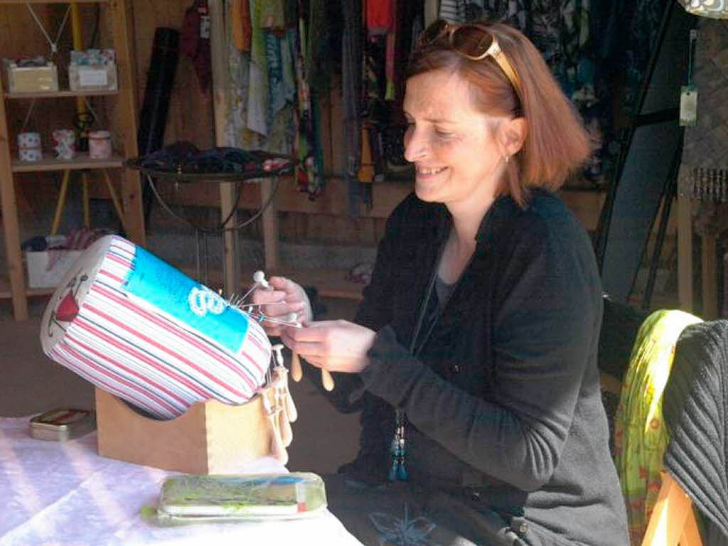 Handwerk und filigrane Kunst gab’s beim Kunststckchen-Markt in Herrischried.