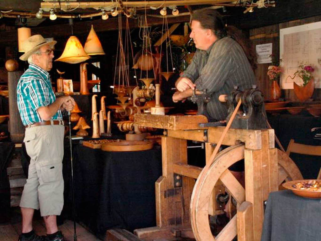 Handwerk und filigrane Kunst gab’s beim Kunststckchen-Markt in Herrischried.