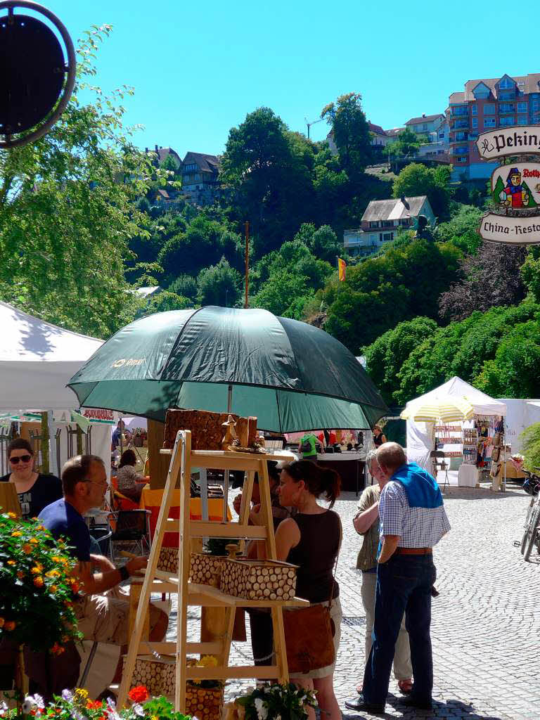 Kunsthandwerkermarkt in Laufenburg