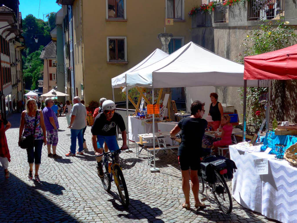 Kunsthandwerkermarkt in Laufenburg