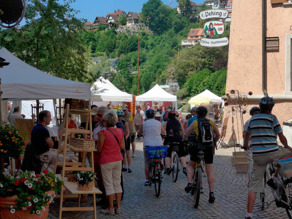 Kunsthandwerkermarkt in Laufenburg