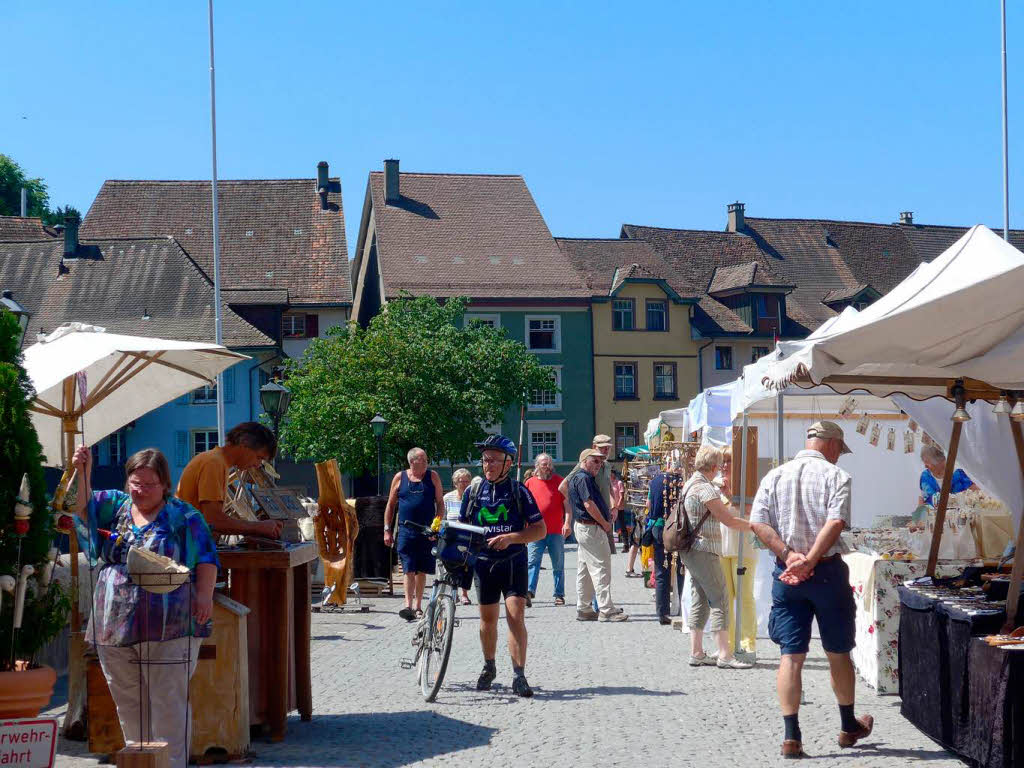 Kunsthandwerkermarkt in Laufenburg