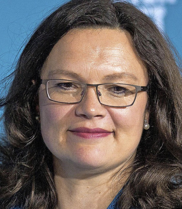 Andrea Nahles (SPD)  | Foto: dpa