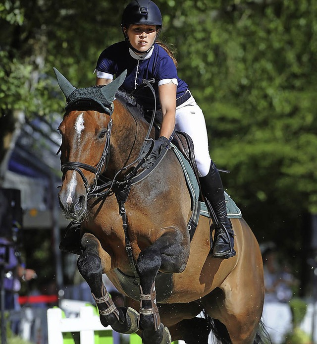 In Topform bei Ichenheim Classics:   Pia Reich auf Charmonie   | Foto: Keller