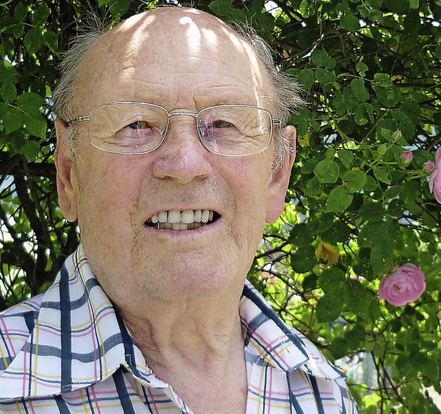Bewegtes Leben: Martin Weimer feiert in Pfaffenberg seinen 90. Geburtstag.  | Foto: Dbele