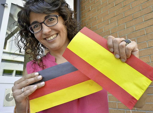 Montse Nonell htte Spanisches und Deutsches  gemixt.   | Foto: Bamberger