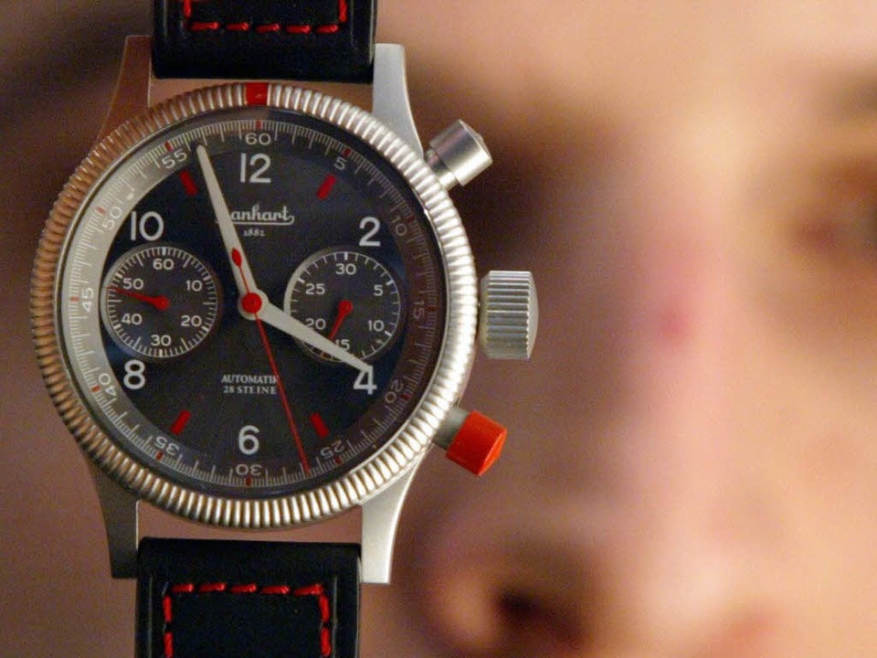 Die Stoppuhren-Sparte des Uhrenherstellers Hanhart ist zahlungsunfähig  | Foto: dpa