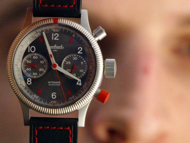 Die Stoppuhren-Sparte des Uhrenherstellers Hanhart ist zahlungsunfhig  | Foto: dpa