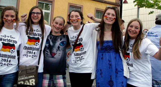 Lahrer Fuballfans.  | Foto: Heidi Foessel