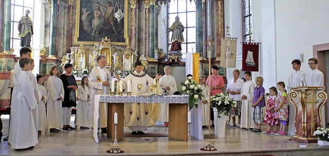 Festgottesdienst zum Johannifest in Ringsheim   | Foto: adelbert mutz