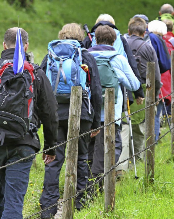 Zentrales Anliegen des Schwarzwaldvereins: das Wandern   | Foto: dpa