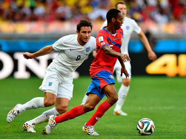 England und Costa Rica trennten sich 0:0.  | Foto: AFP