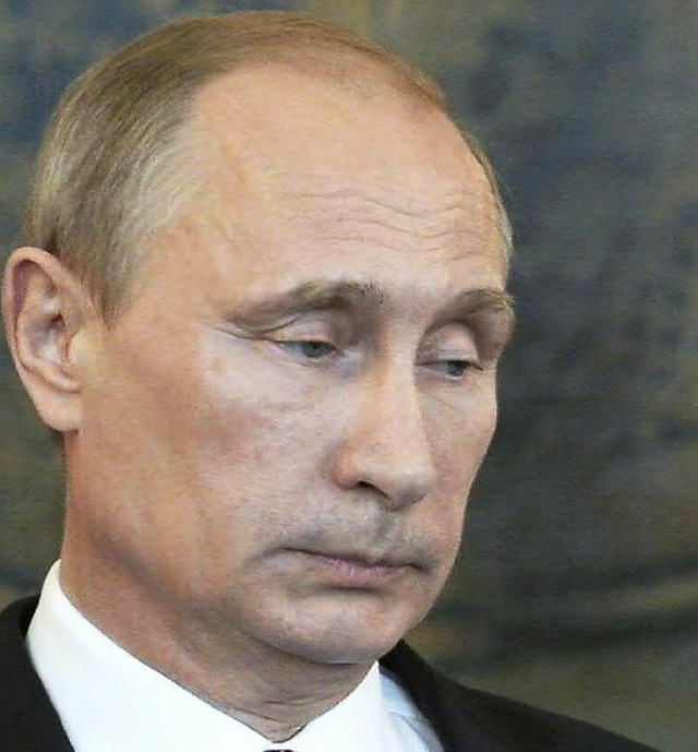 bt Gewaltverzicht: der russische Prsident Wladimir Putin   | Foto: dpa