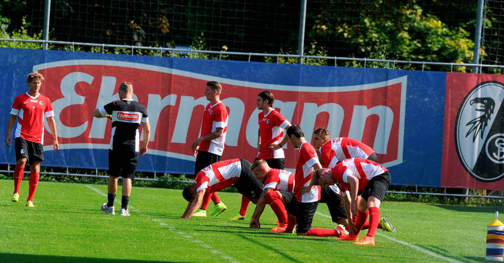 Trainingsauftakt beim SC Freiburg