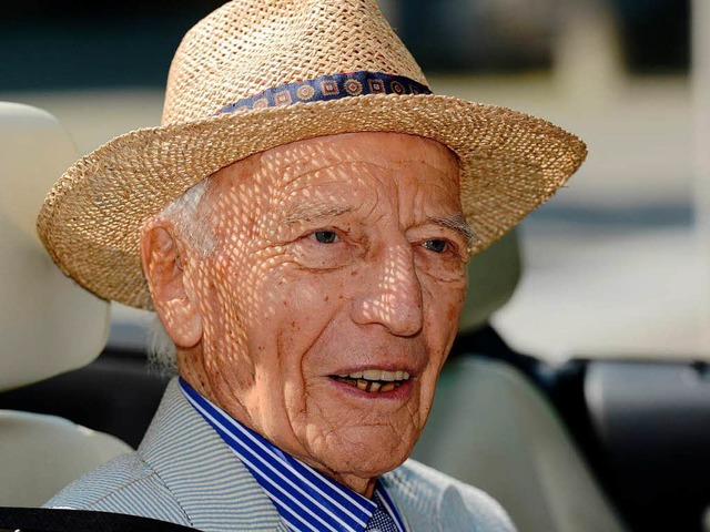Walter Scheel an seinem 94. Geburtstag im Jahr 2013.  | Foto: dpa