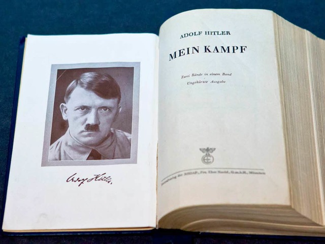 Bleibt verboten: Hitlers Hetzschrift &#8222;Mein Kampf&#8220;.  | Foto: dpa