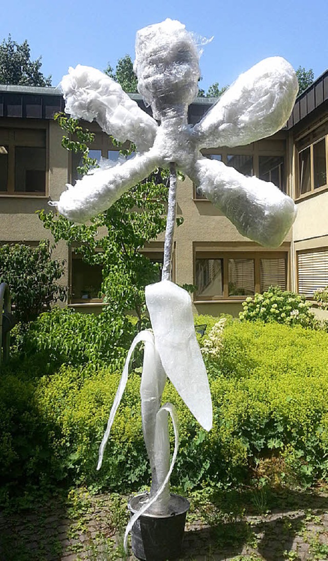 Kreatives offeriert der Skulpturengarten.   | Foto: dhr